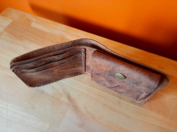 Carteira Tradicional Vintage – couro suave