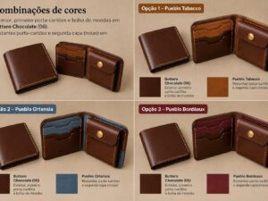 Carteira EmCouro Origem — Buttero & Pueblo Personalizável